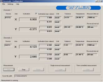 Dantsin-Wyler ZEROMATIC 雙軸測傾傳感器